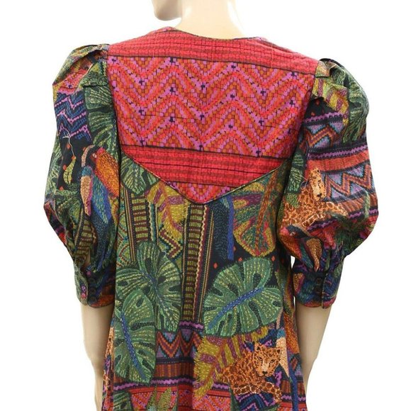 FARM Rio Multicolor Patterned Midi Dress - Picture 4 of 4